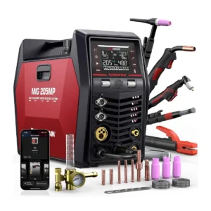 Arccaptain MIG205MP All-in-One Pulse MIG Welder Ultimate Kit